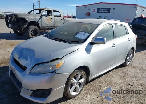 2009 Toyota Matrix S из США, поврежденный, VIN 2T1KE40EX9C008154